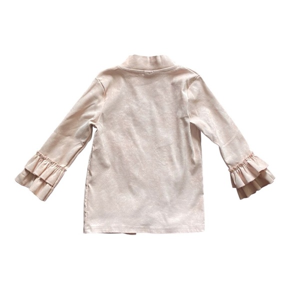 NWT-BMG-BOY MEETS GIRL-PINK OPEN FRONT JACKET-SIZE 5 - Picture 5 of 7